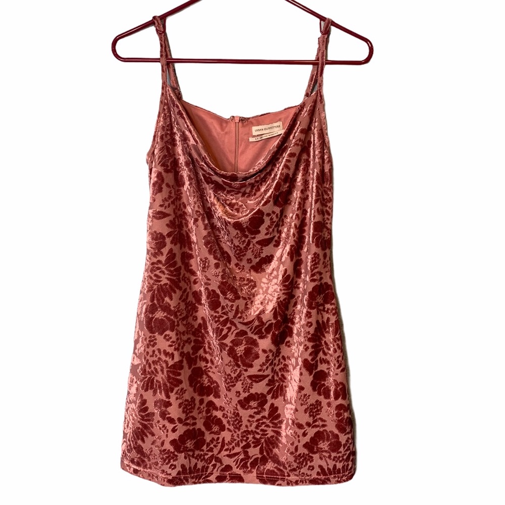 Urban Outfitters Mallory Cowl Neck Slip Dress | S